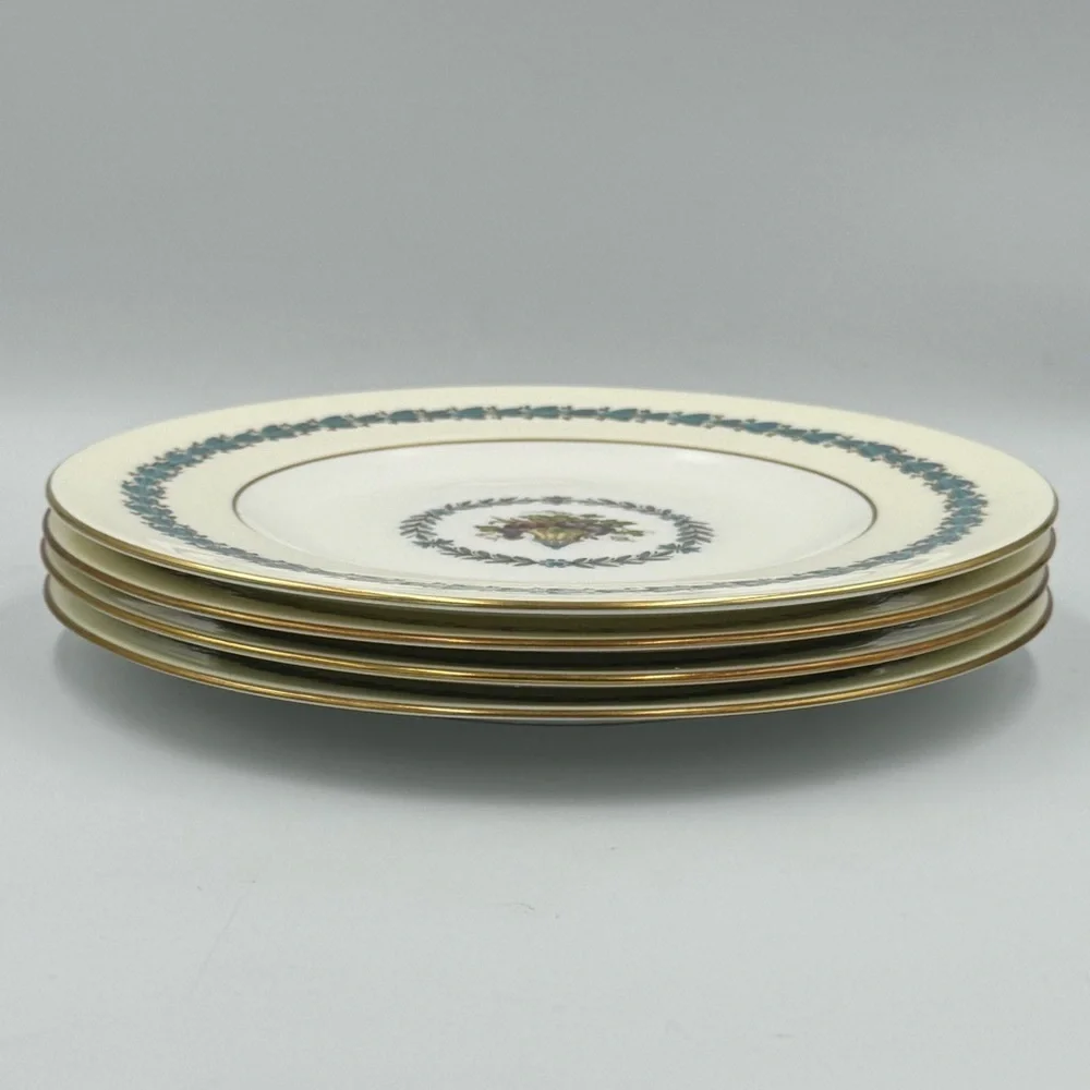 Vintage Wedgwood Appledore Bone China Salad Plates